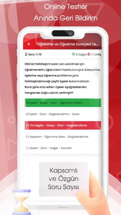 Ảnh chụp màn hình của EKYS Müdür ve Müdür Y. Sınavı
