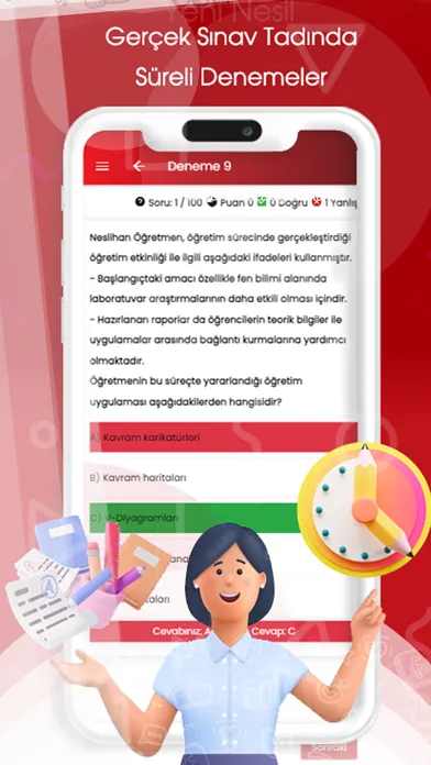 Ảnh chụp màn hình của EKYS Müdür ve Müdür Y. Sınavı