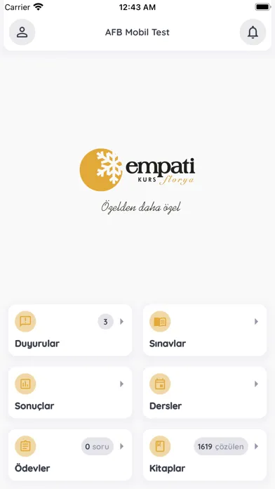 empati kurs स्क्रीनशॉट