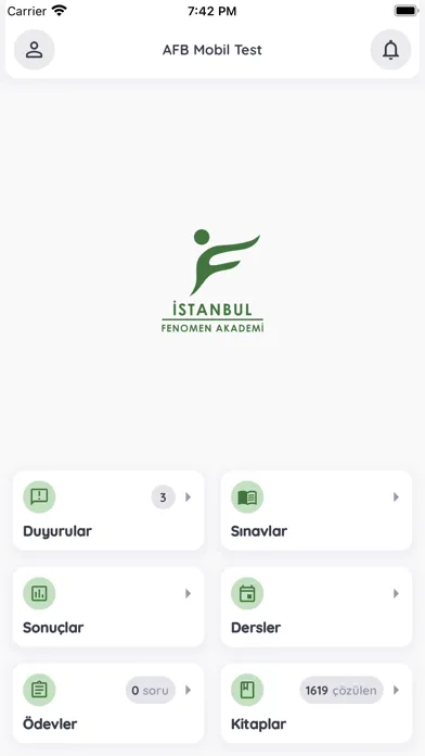 Capturas de tela do İstanbul Fenomen Akademi