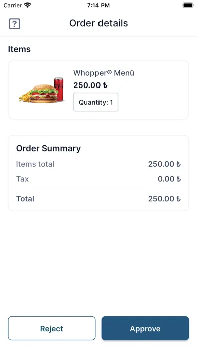 Zrzuty ekranu Speed Merchant: Food & Grocery