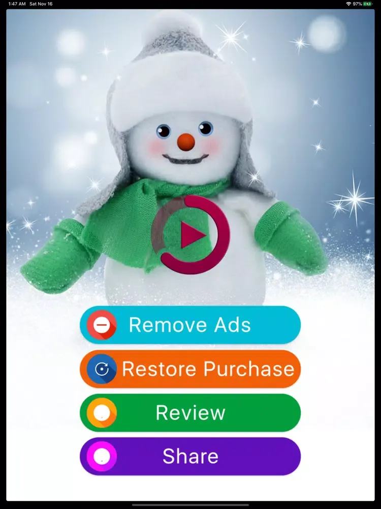 Santa Naughty & Nice Call iPad  Screenshots