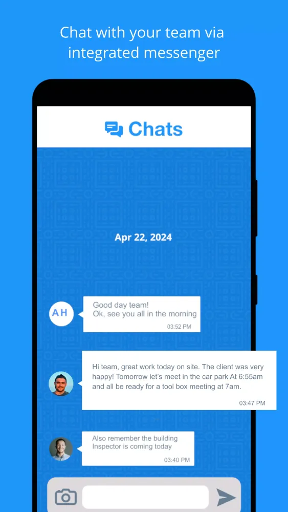Zrzuty ekranu SINC: Employee Time Clock