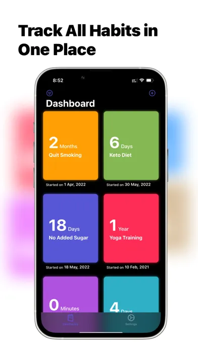 Daily Habit Tracker - Since应用截图