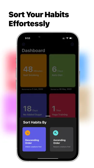 Daily Habit Tracker - Since应用截图