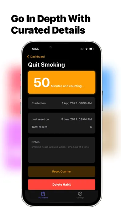 Daily Habit Tracker - Since应用截图