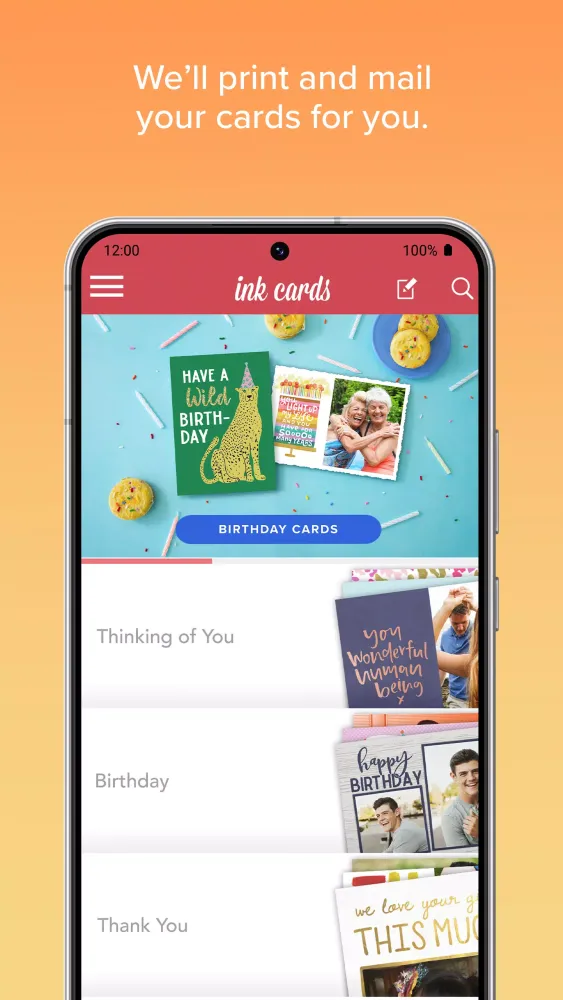 Capturas de pantalla de Ink Cards