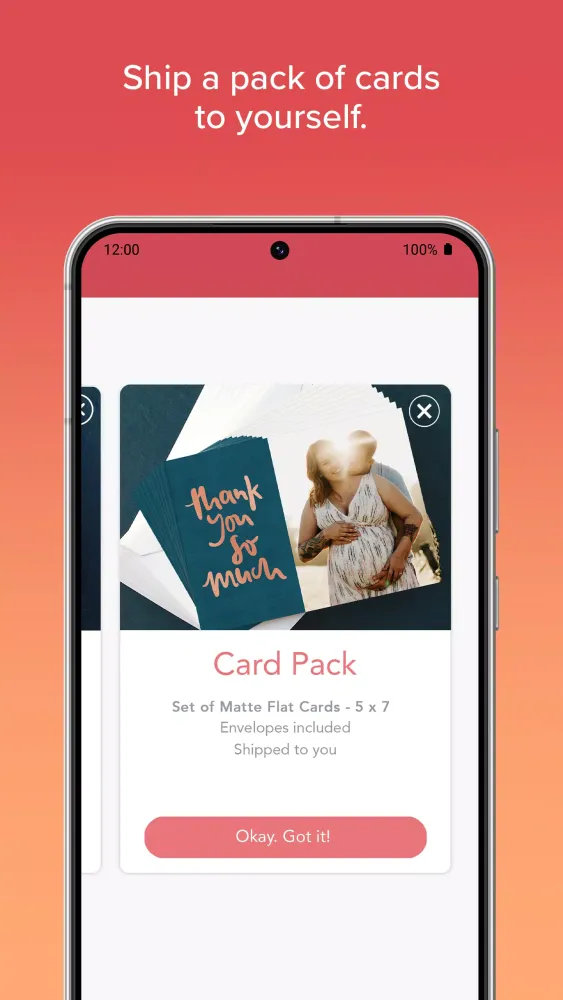 Capturas de pantalla de Ink Cards