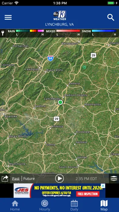 Screenshot di ABC13 Weather