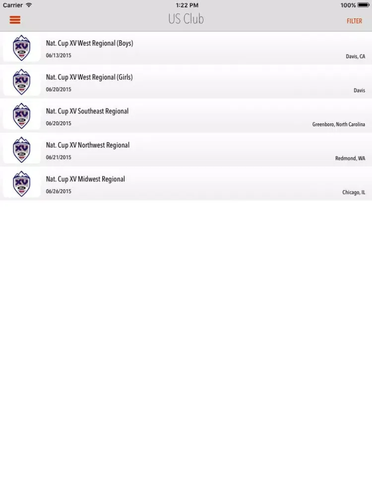 Скриншоты US Club Soccer iPad 