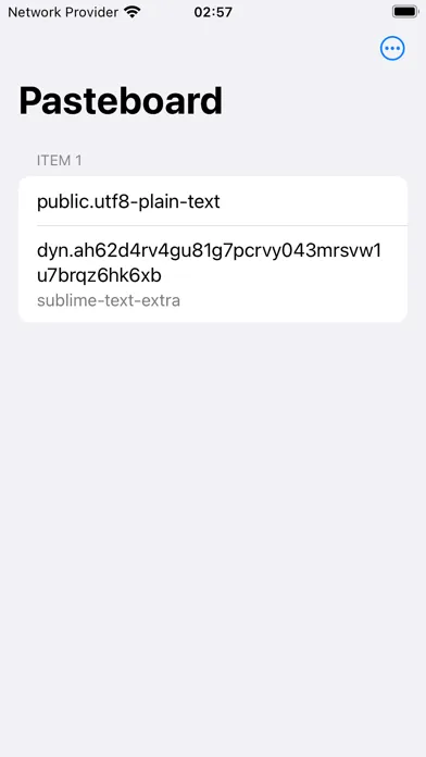 Pasteboard Viewer Screenshots
