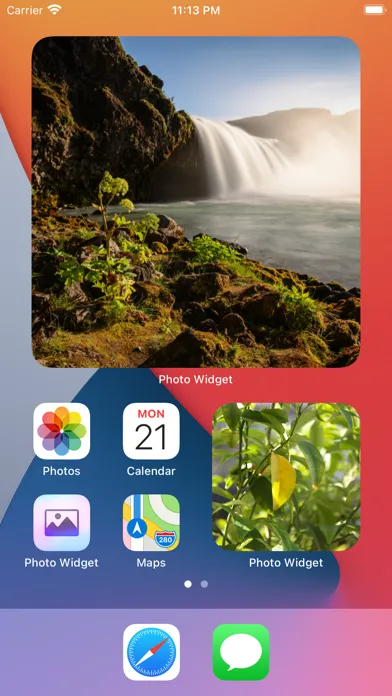 Photo Widget — The Best One Screenshots