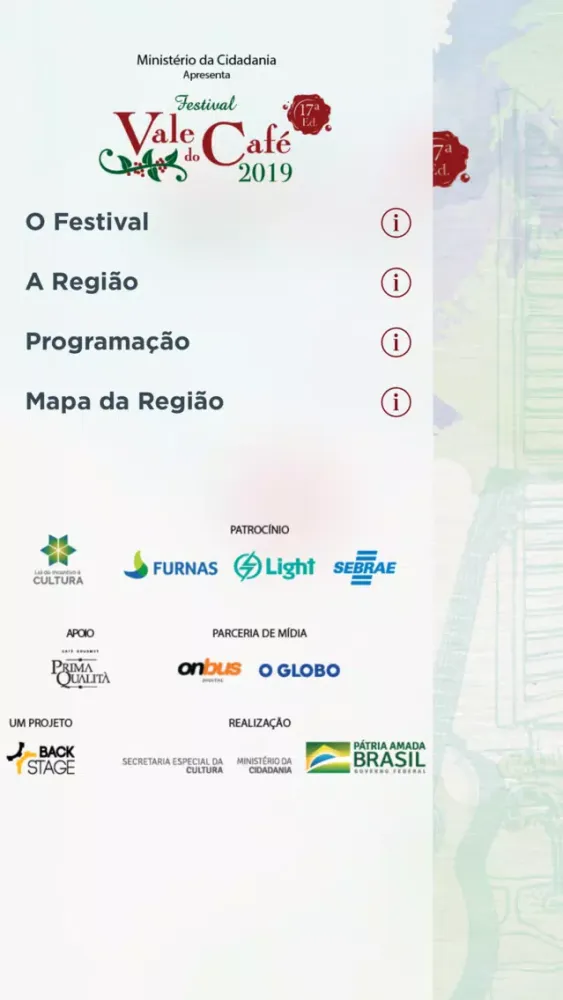 Festival Vale do Café স্ক্রিনশট