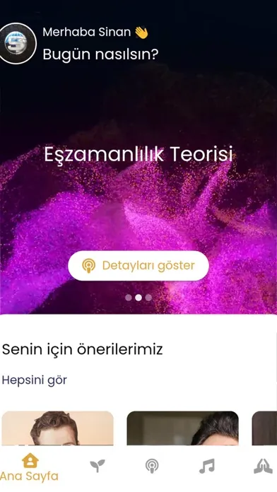 Screenshot di Mudita Now