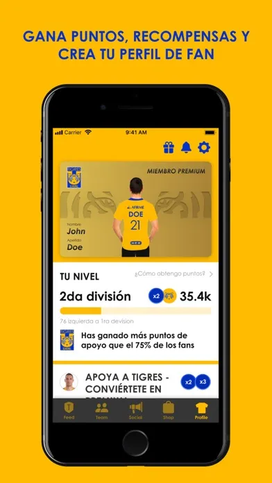 Capturas de pantalla de Tigres
