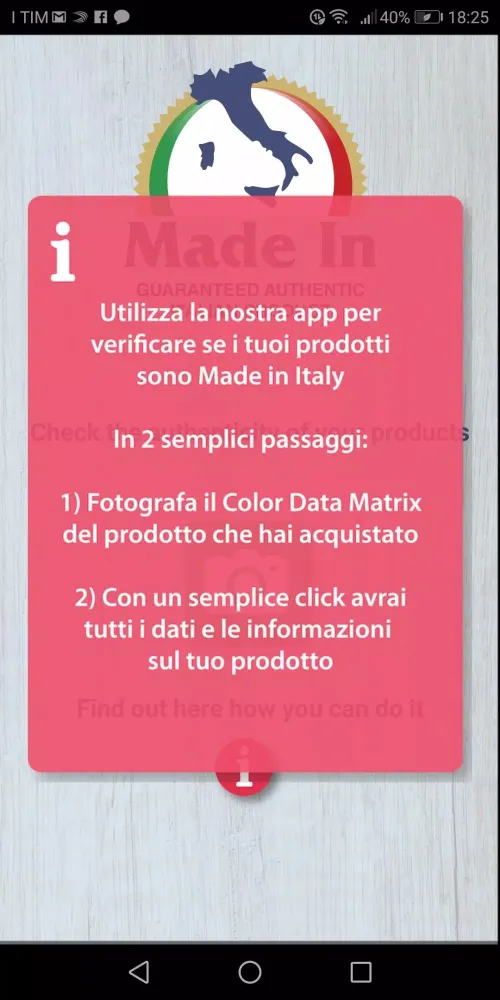 Zrzuty ekranu IT MADE IN (MADE IN ITaly)