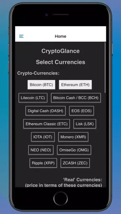 صور Crypto Glance app