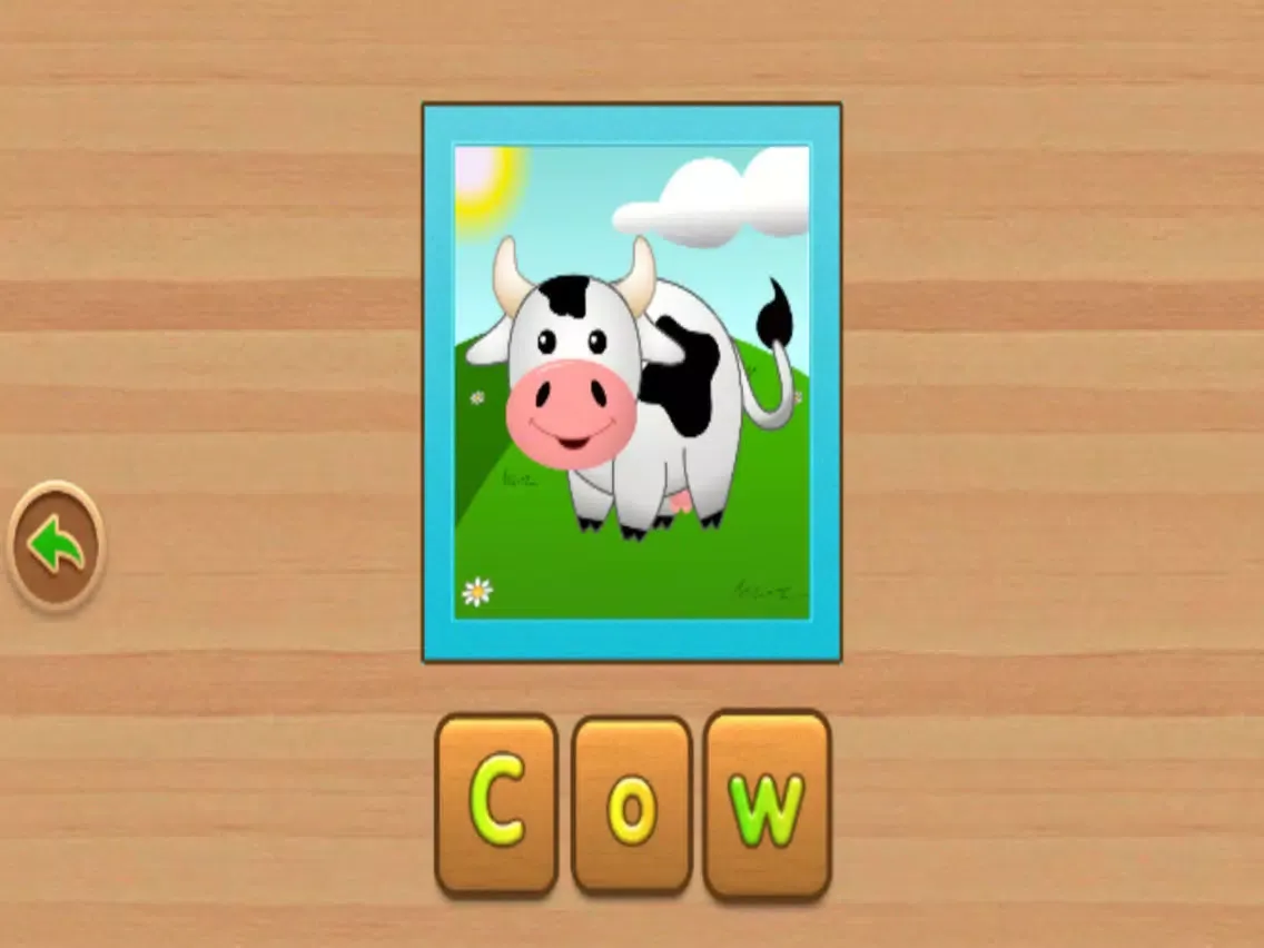 Zrzuty ekranu Animal Puzzle To Learn English iPad 