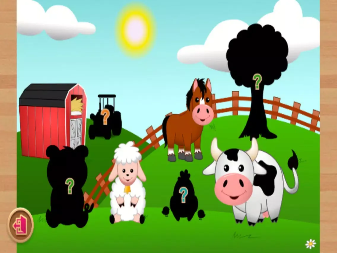 Zrzuty ekranu Animal Puzzle To Learn English iPad 