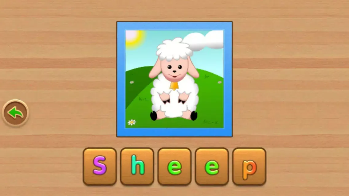 Zrzuty ekranu Animal Puzzle To Learn English