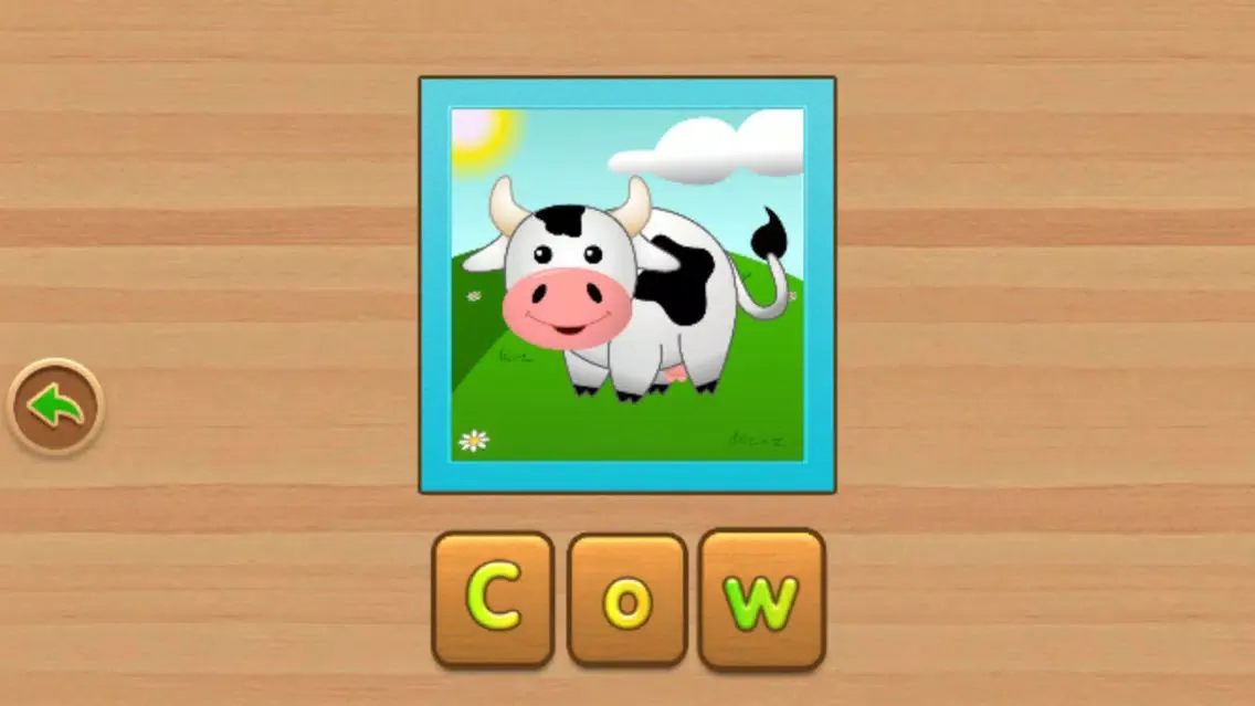 Zrzuty ekranu Animal Puzzle To Learn English