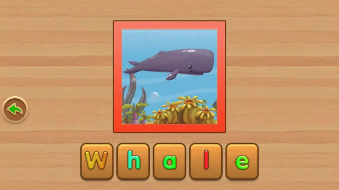 Zrzuty ekranu Animal Puzzle To Learn English