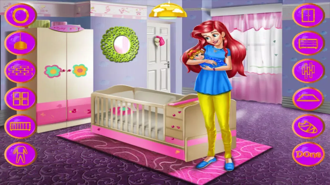 Tangkapan layar Baby Room