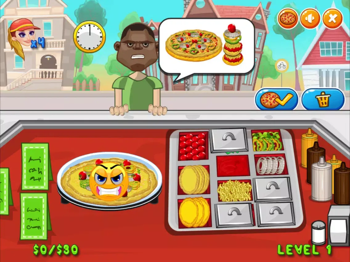Pizza Shop Game iPad  স্ক্রিনশট