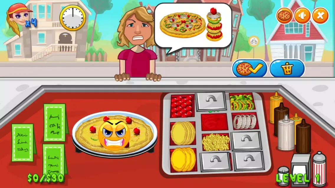 Pizza Shop Game স্ক্রিনশট