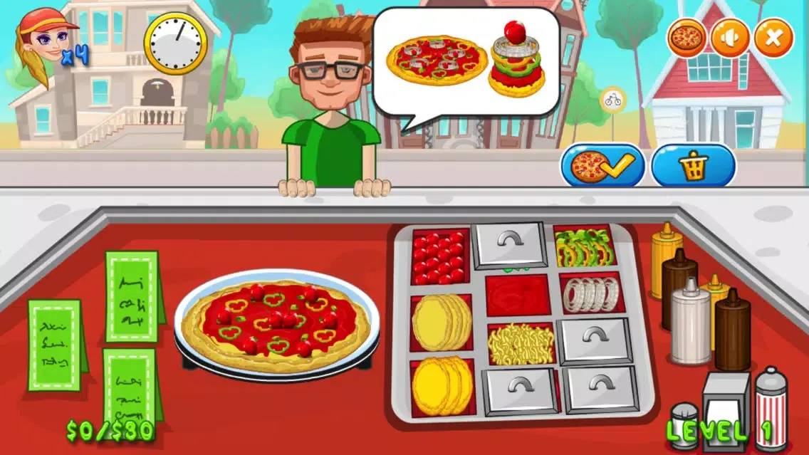 Pizza Shop Game স্ক্রিনশট