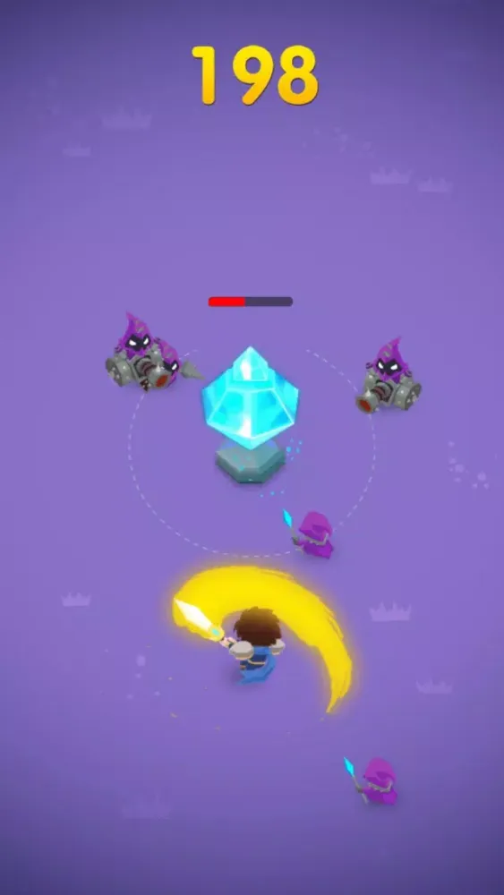 Tangkapan skrin Protect Crystal