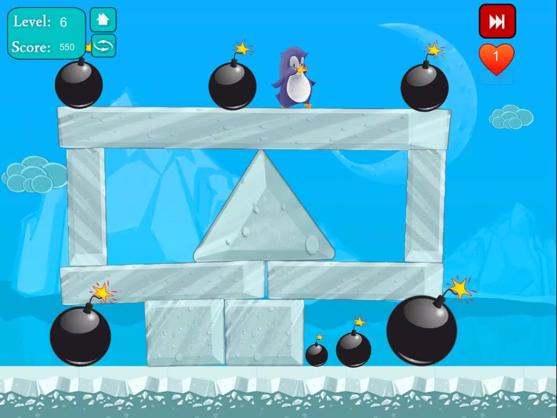 Ảnh chụp màn hình của Save the Cute Penguin iPad 