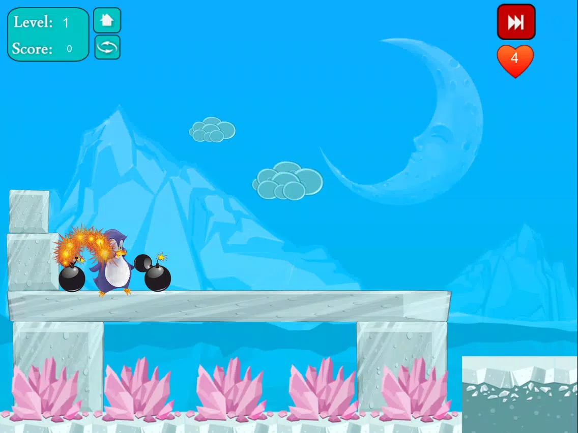 Ảnh chụp màn hình của Save the Cute Penguin iPad 