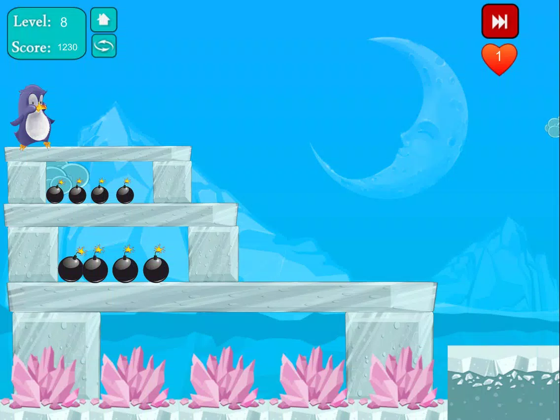 Ảnh chụp màn hình của Save the Cute Penguin iPad 