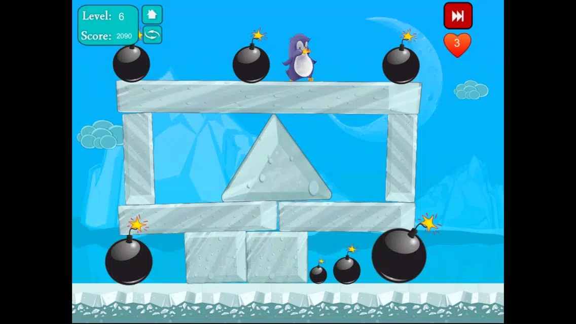 Ảnh chụp màn hình của Save the Cute Penguin