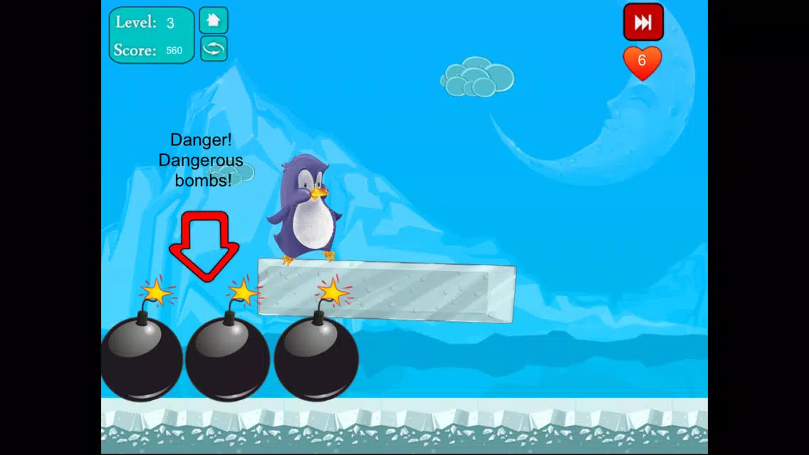 Ảnh chụp màn hình của Save the Cute Penguin