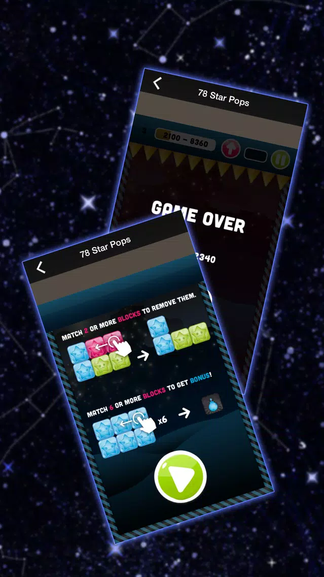Screenshot di Sparkling Stars Link