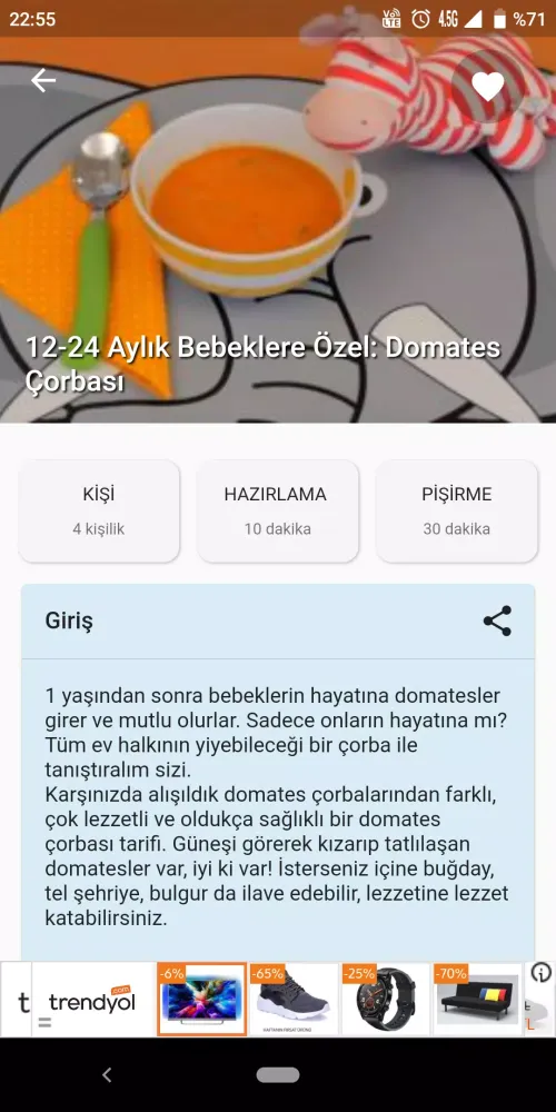 Çorba Tarifleri (İnternetsiz) Ekran Görüntüleri