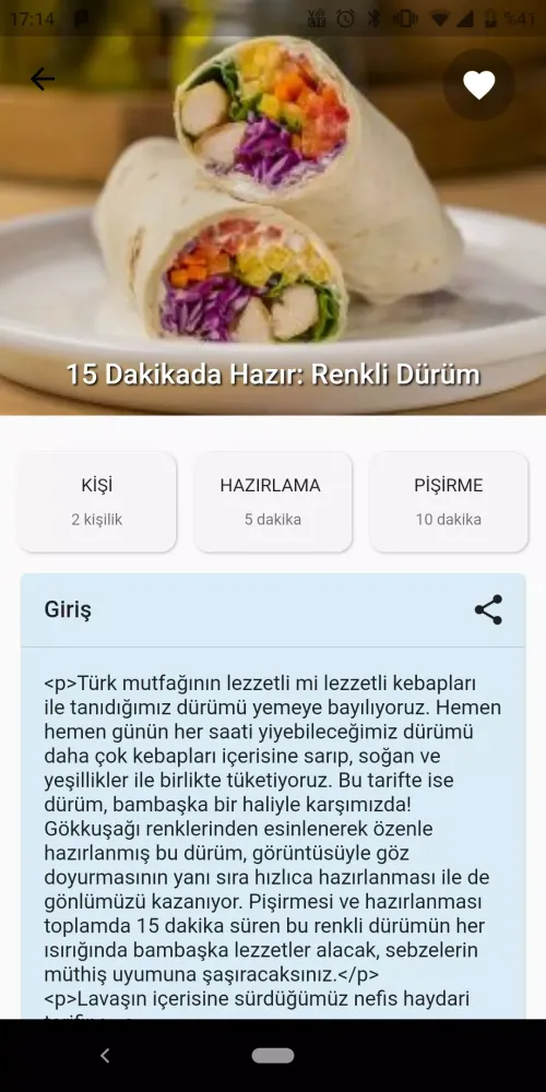 Tavuk Tarifleri (İnternetsiz) Ekran Görüntüleri