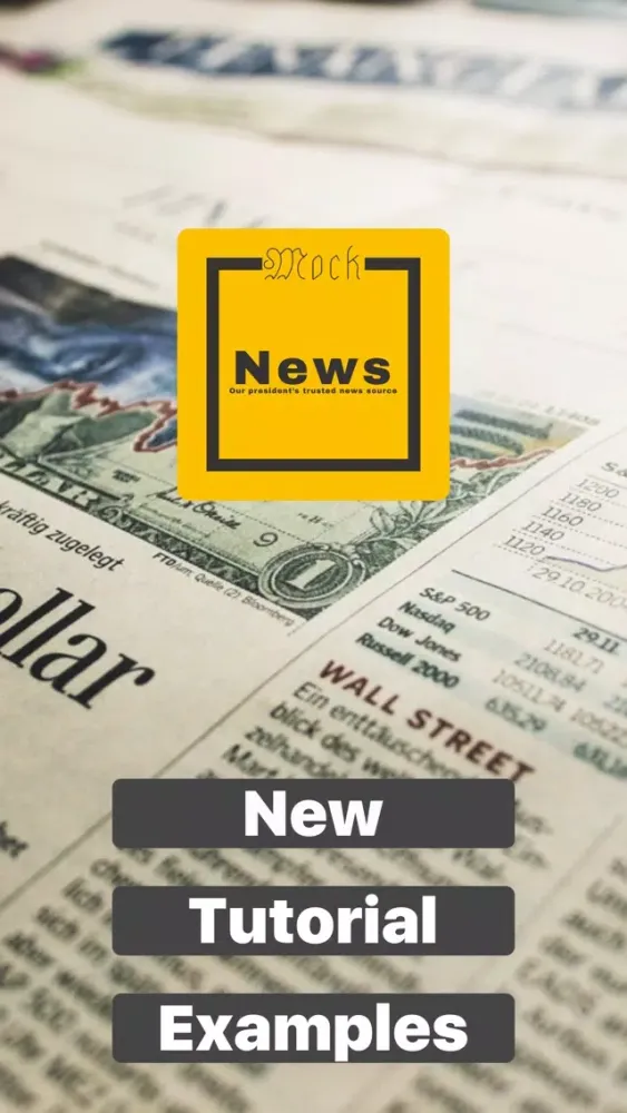 Ảnh chụp màn hình của Mock News