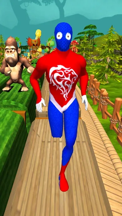Super Dragon Hero Jungle Run স্ক্রিনশট