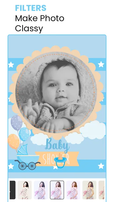 Baby Shower Video Invitations スクリーンショット