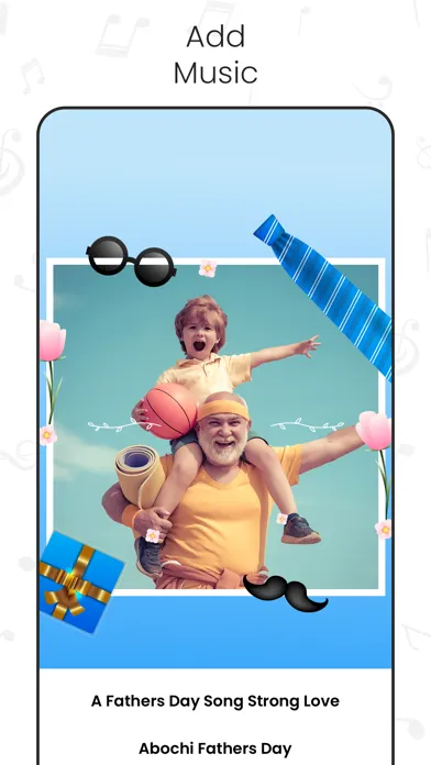 Zrzuty ekranu Father's Day Frames & Cards