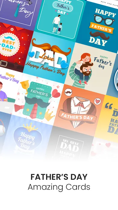 Zrzuty ekranu Father's Day Frames & Cards