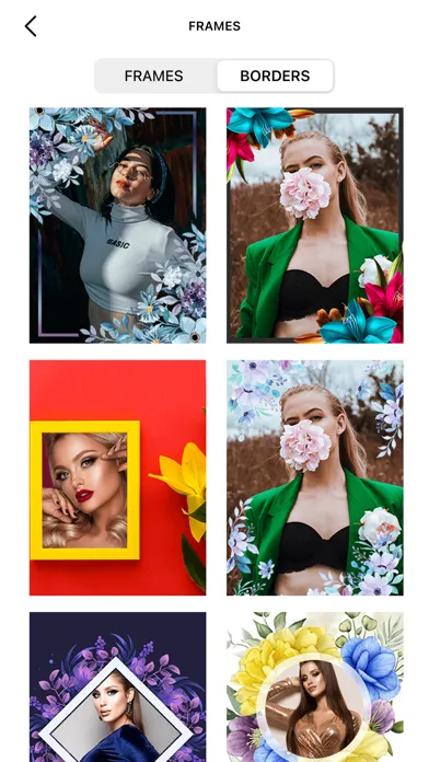 Flowers Photo Frames & Editor स्क्रीनशॉट