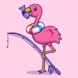 Pink Flamingo Stickers!! Pink Flamingo Stickers!!