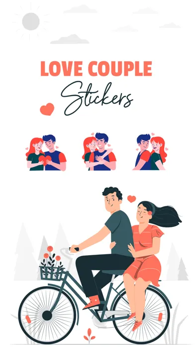 Valentine Couple Stickers! Screenshots