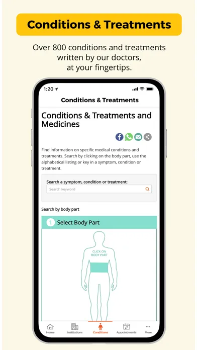 Скриншоты Health Buddy