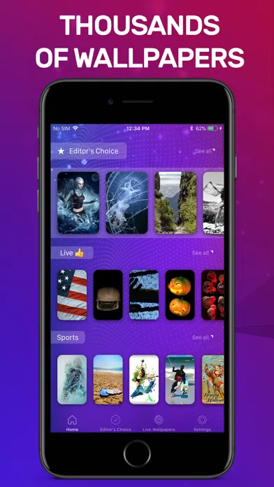 تصاویر Glorio HD: Live Wallpapers
