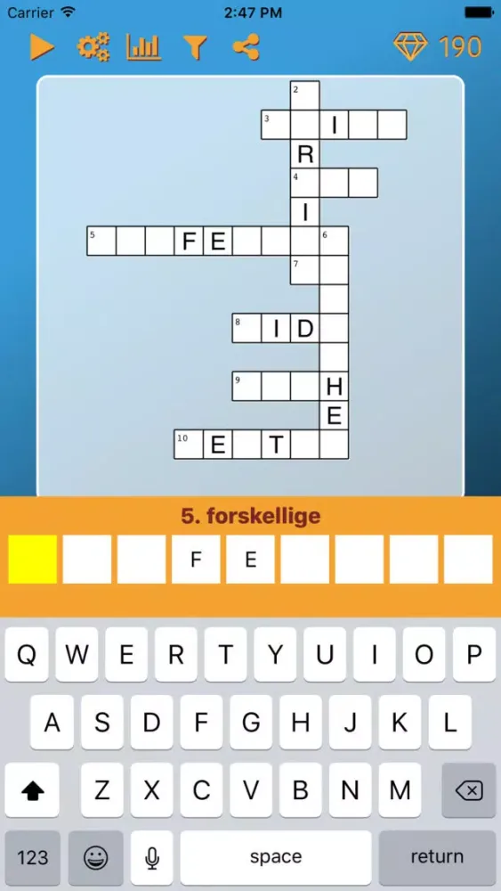 صور World Cross Word Danish